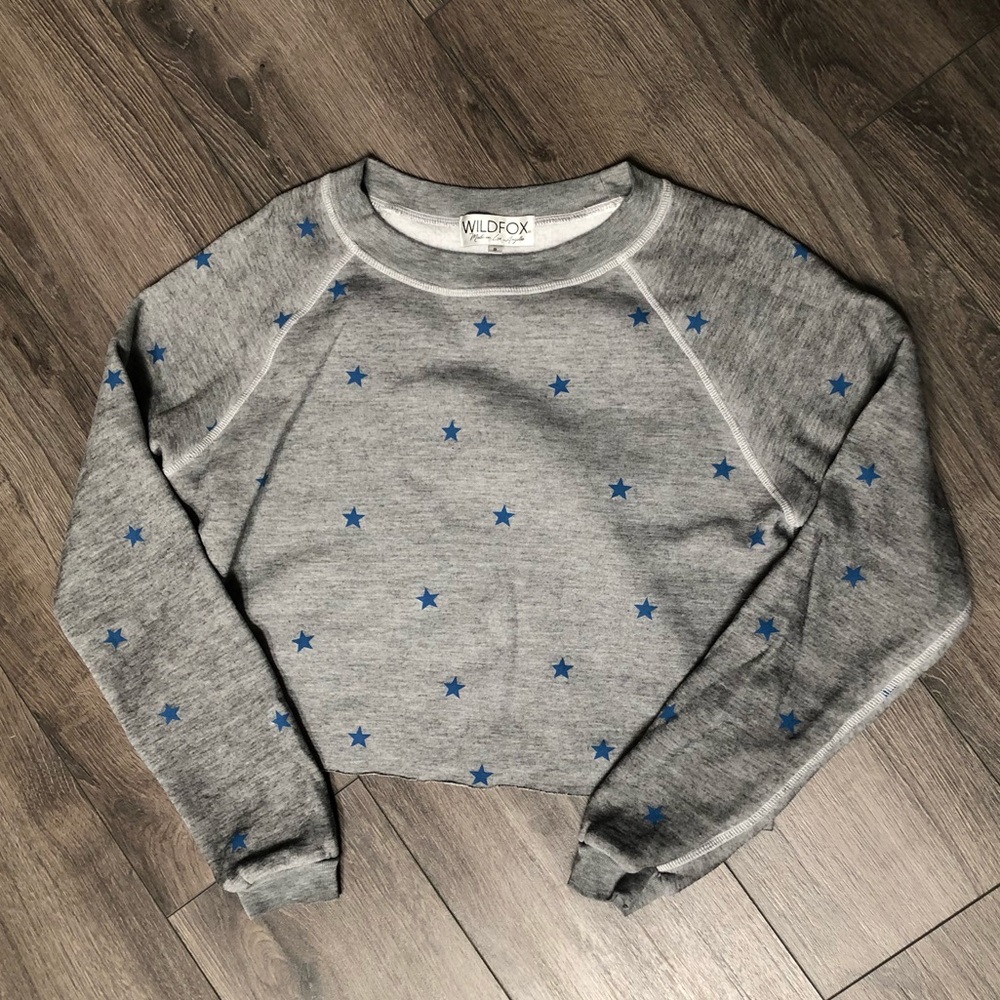 Wild fox cutoff star sweater